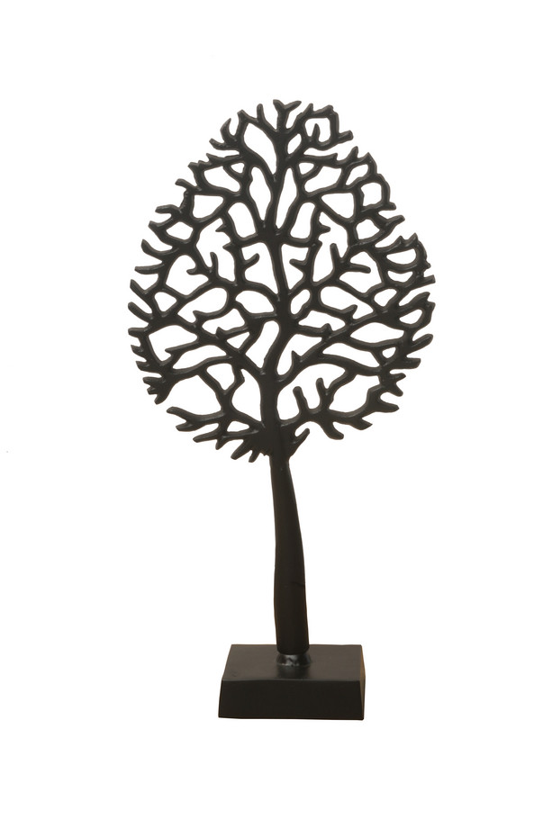 [459HO049] ÁRBOL PEQ. ALUMINIO NEGRO