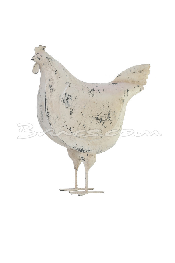 GALLINA METAL BLANCO DECAPADO