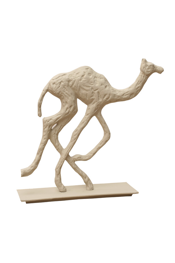 [615PA032] PEDESTAL CAMELLO ALUMINIO TAUPE