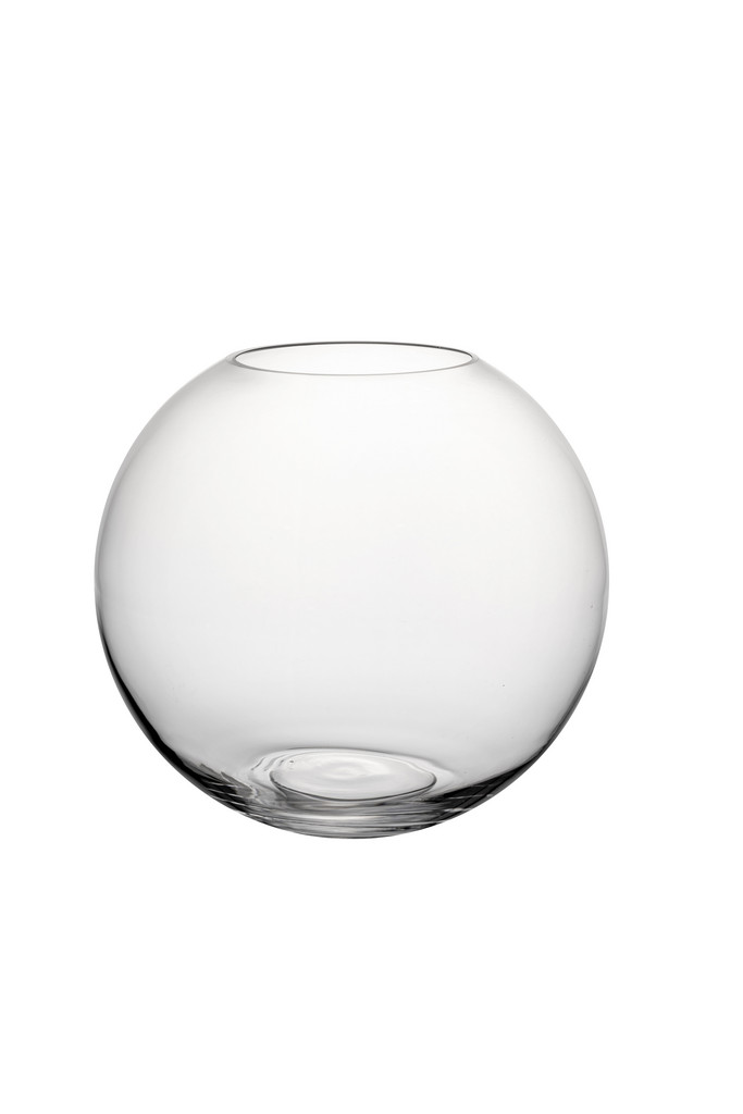 [240BW182] PECERA REDONDA GRANDE CRISTAL