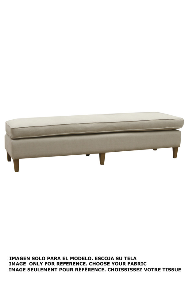 BANQUETA CHILL-OUT 210 cm. TELA CLIENTE 5,00 mt