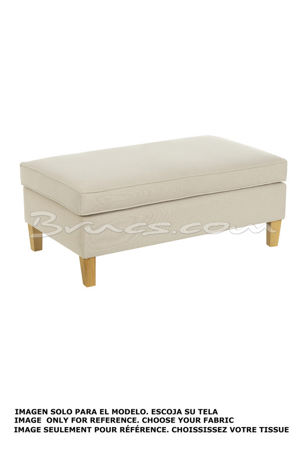 BANQUETA CHILL-OUT 120 cm. TELA CLIENTE 4,00 mt