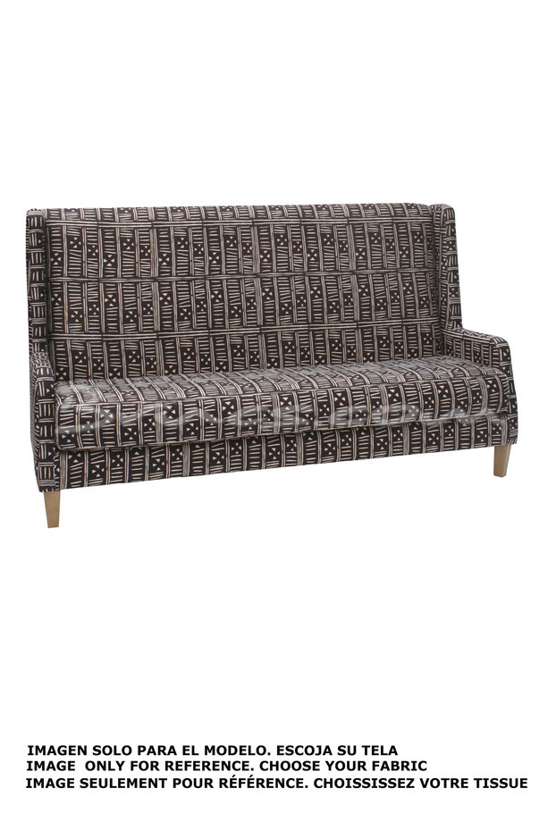 BANCO PONY 200 cm TELA CLIENTE 13,5 mt