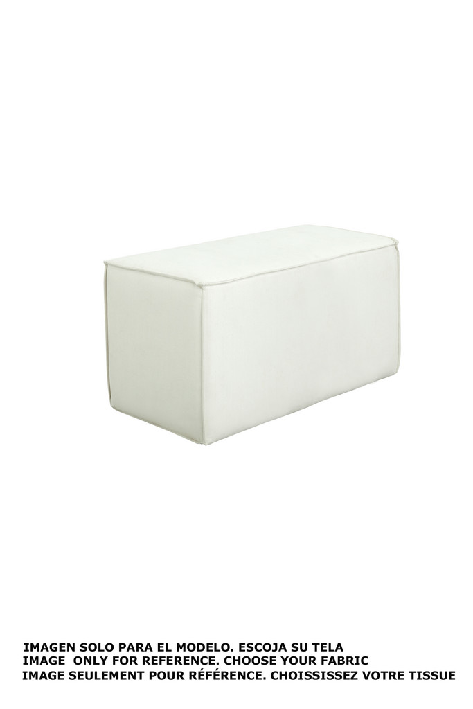 BANQUETA BOIS DESENF. 100 cm TELA CLIENTE 3,50 mt
