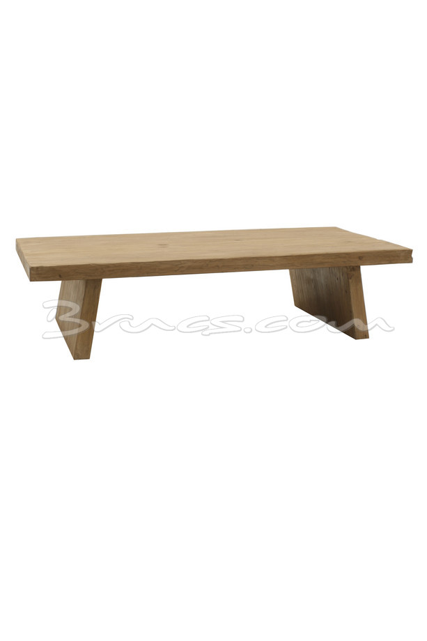 [653SC009] MESA CENTRO FORAKER PINO NATURAL