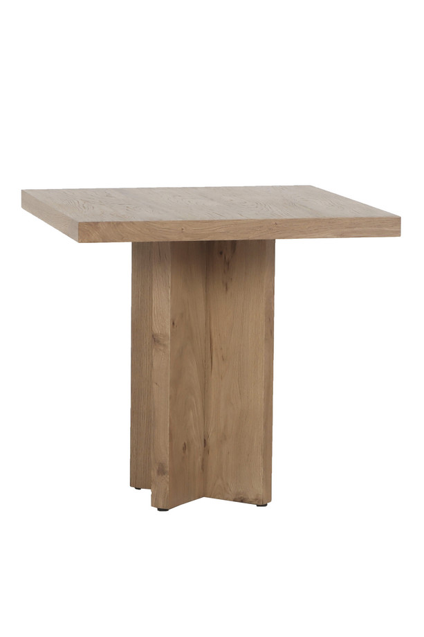 [377WB1488] MESA COMEDOR HOBART ROBLE NATURAL