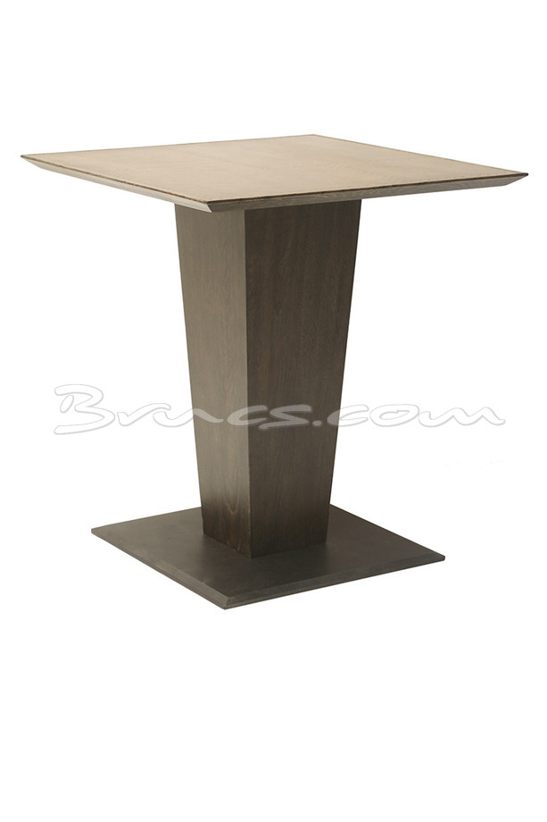 [377WB889] MESA COMEDOR SIRIO ROBLE, LATÓN Y HIERRO